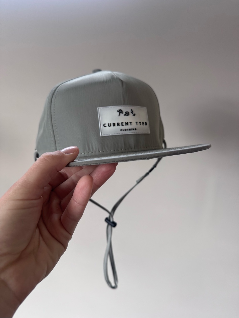 Current Tied Gray kids waterproof hat